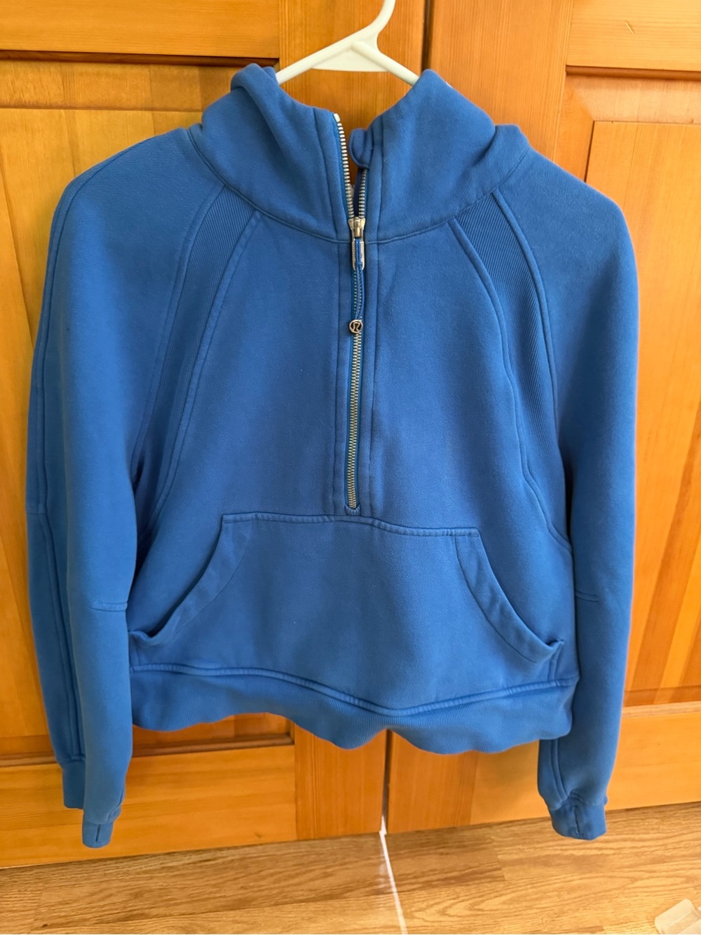 lululemon athletica  Royal Blue Half-Zip hoodie